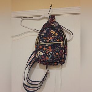 Floral Patterned Women's Small Backpack Sling Bag Simply Southern